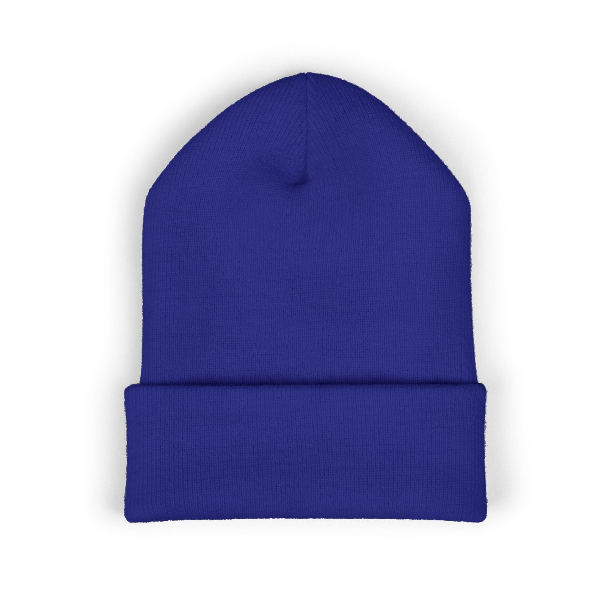 Embroidered Graffiti S8-UK Logo Cuffed Beanie — Cozy Knit Winter Hat