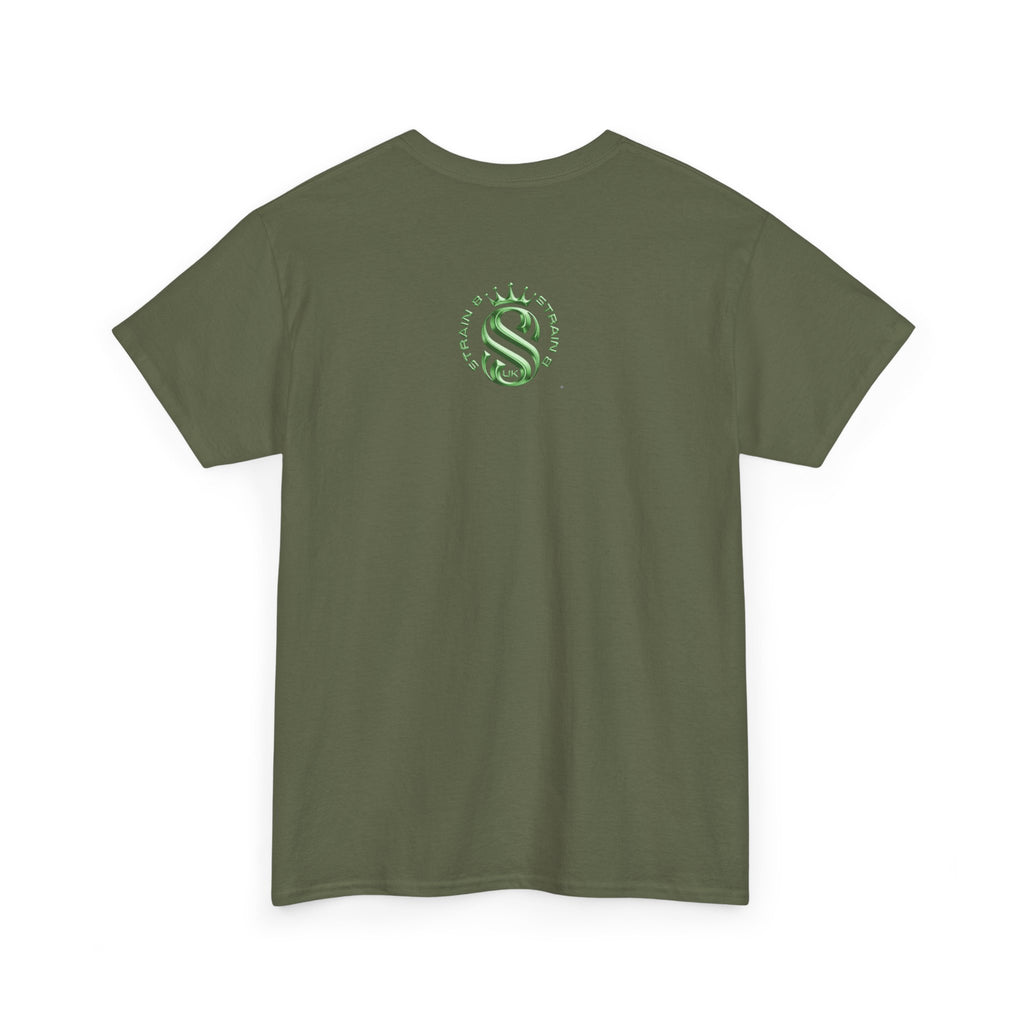 Strain8-UK Weed Lungs Cannabis Art T-Shirt