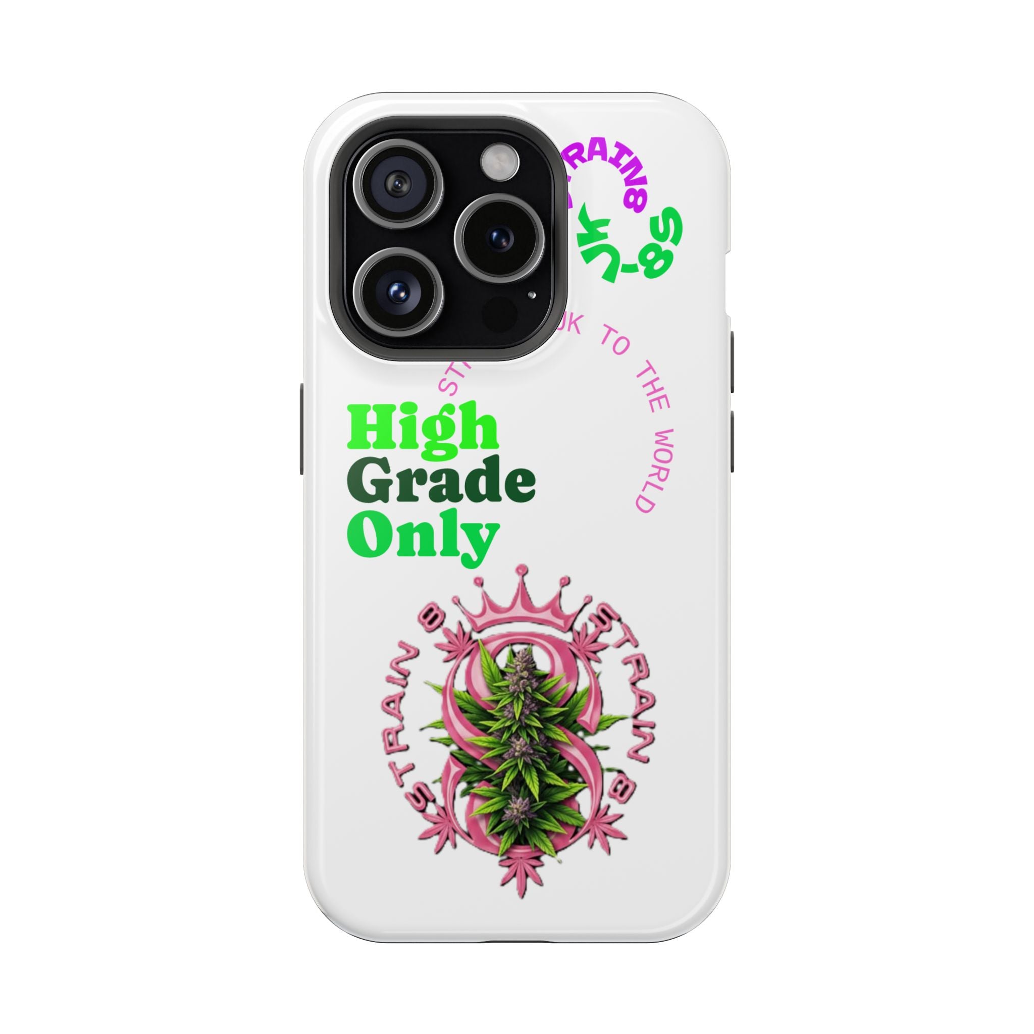 Impact-Resistant Phone Case —Strain8-UK  "High Grade Only"