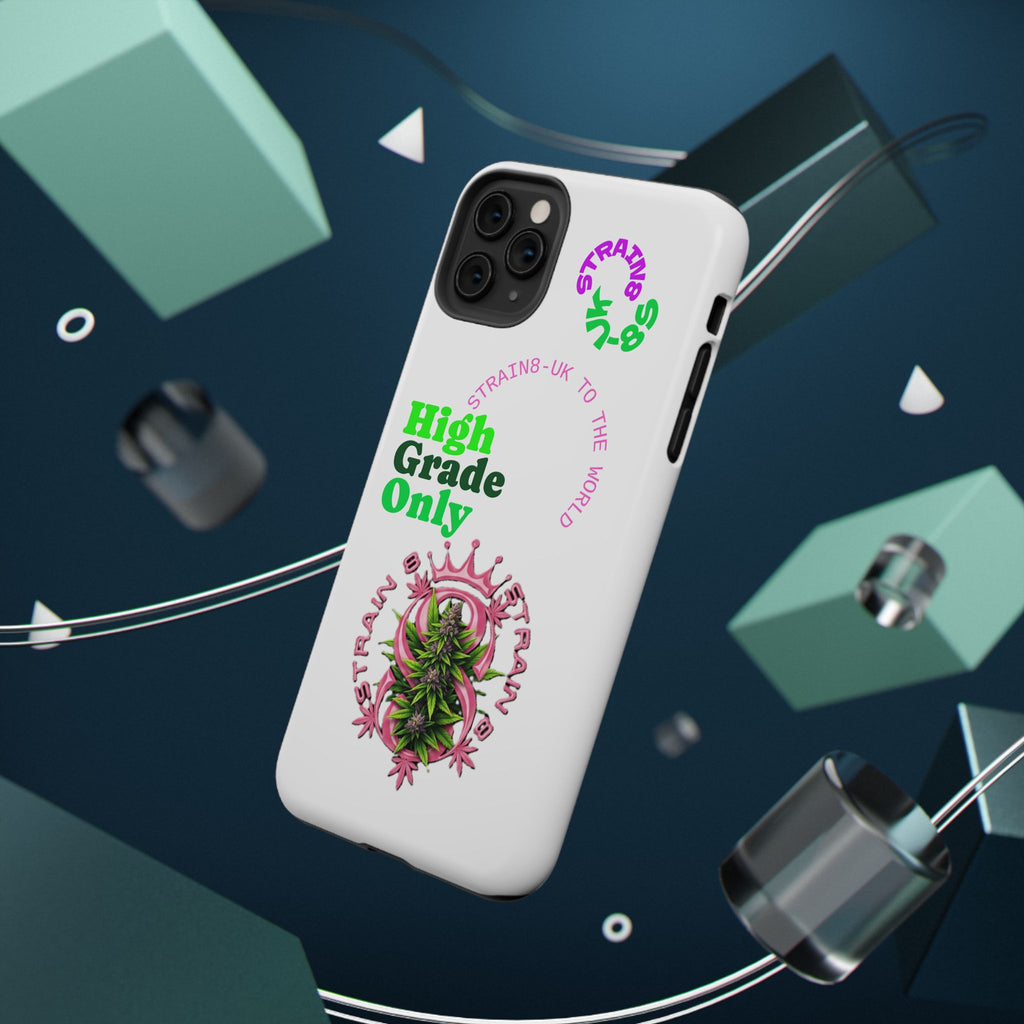Impact-Resistant Phone Case —Strain8-UK  "High Grade Only"