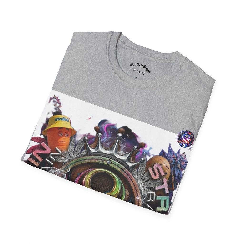 Graffiti Skate Strain8-UK Logo Original Logo T-Shirt — 'High Grade' Streetwear Graphic Tee