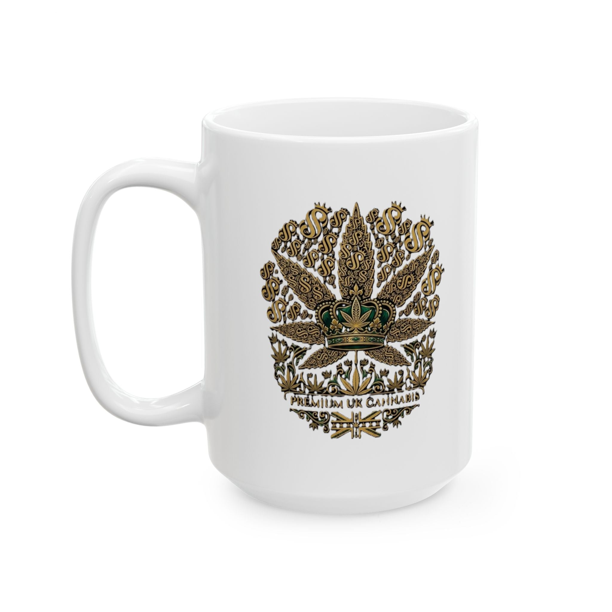 Ceramic Strain8-UK Mug — 'Spiffin/Brewin' Forest Tea Coffee Mug (11oz & 15oz)