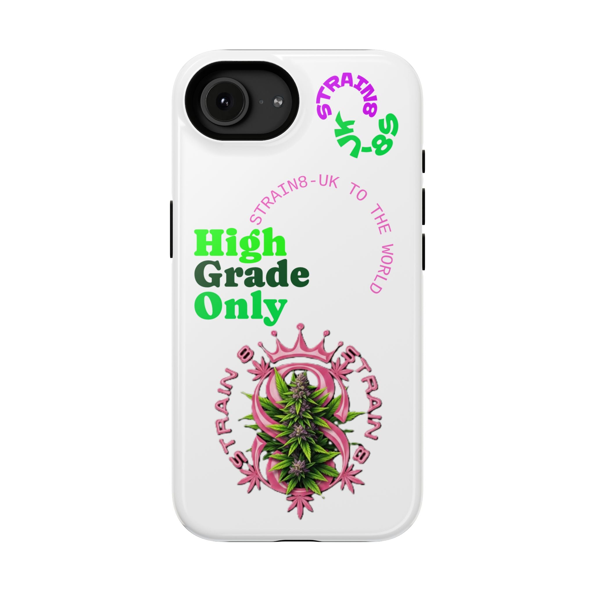 Impact-Resistant Phone Case —Strain8-UK  "High Grade Only"