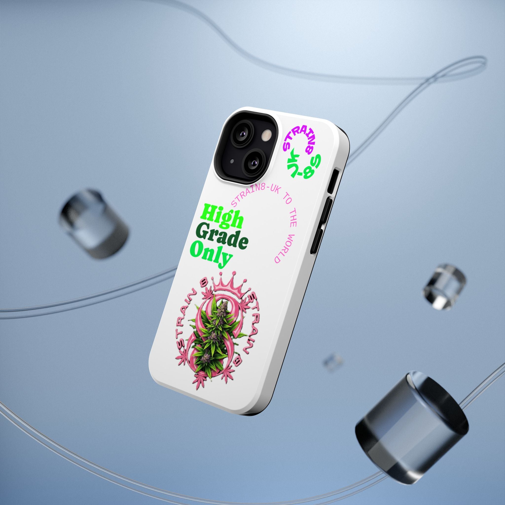 Impact-Resistant Phone Case —Strain8-UK  "High Grade Only"