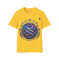 Strain8-UK Supreme Sativa Graphic T‑Shirt — "The Highest Grade" Psychedelic Logo Tee