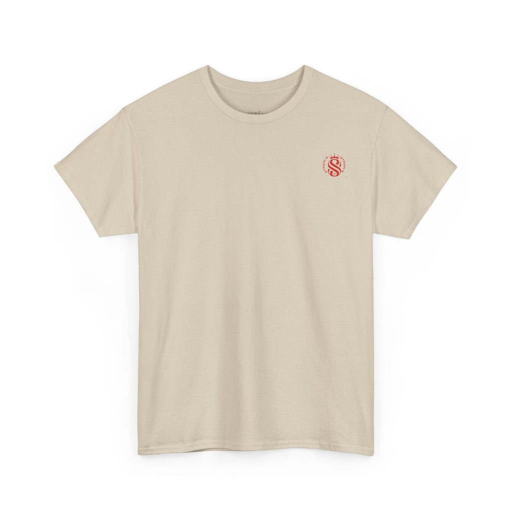 Strain8-UK Graphic Tee — "Don’t Mind the Smell I’m All About Green Peace" Retro Pixel Design