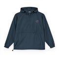 Strain8-uk Packable Orange Anorak Jacket with Script 'S8 Crest