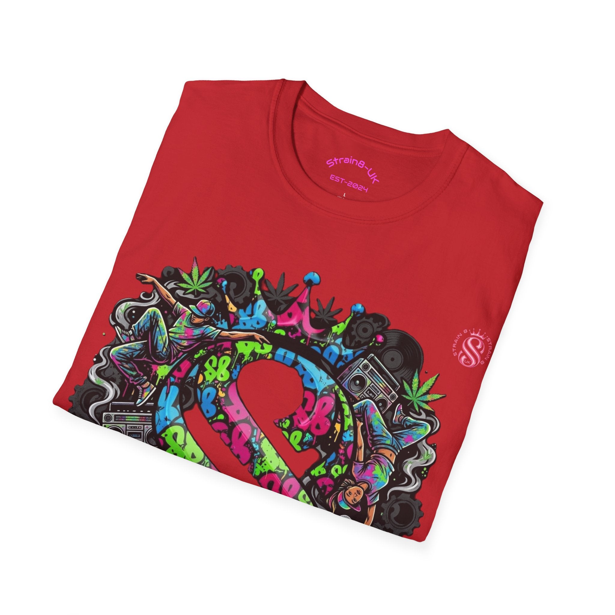 Ampersand Graphic Graffiti B-Boy T-Shirt — Colourful Street Art Design ("&" Culture)