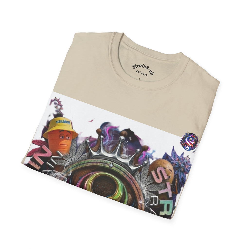 Graffiti Skate Strain8-UK Logo Original Logo T-Shirt — 'High Grade' Streetwear Graphic Tee