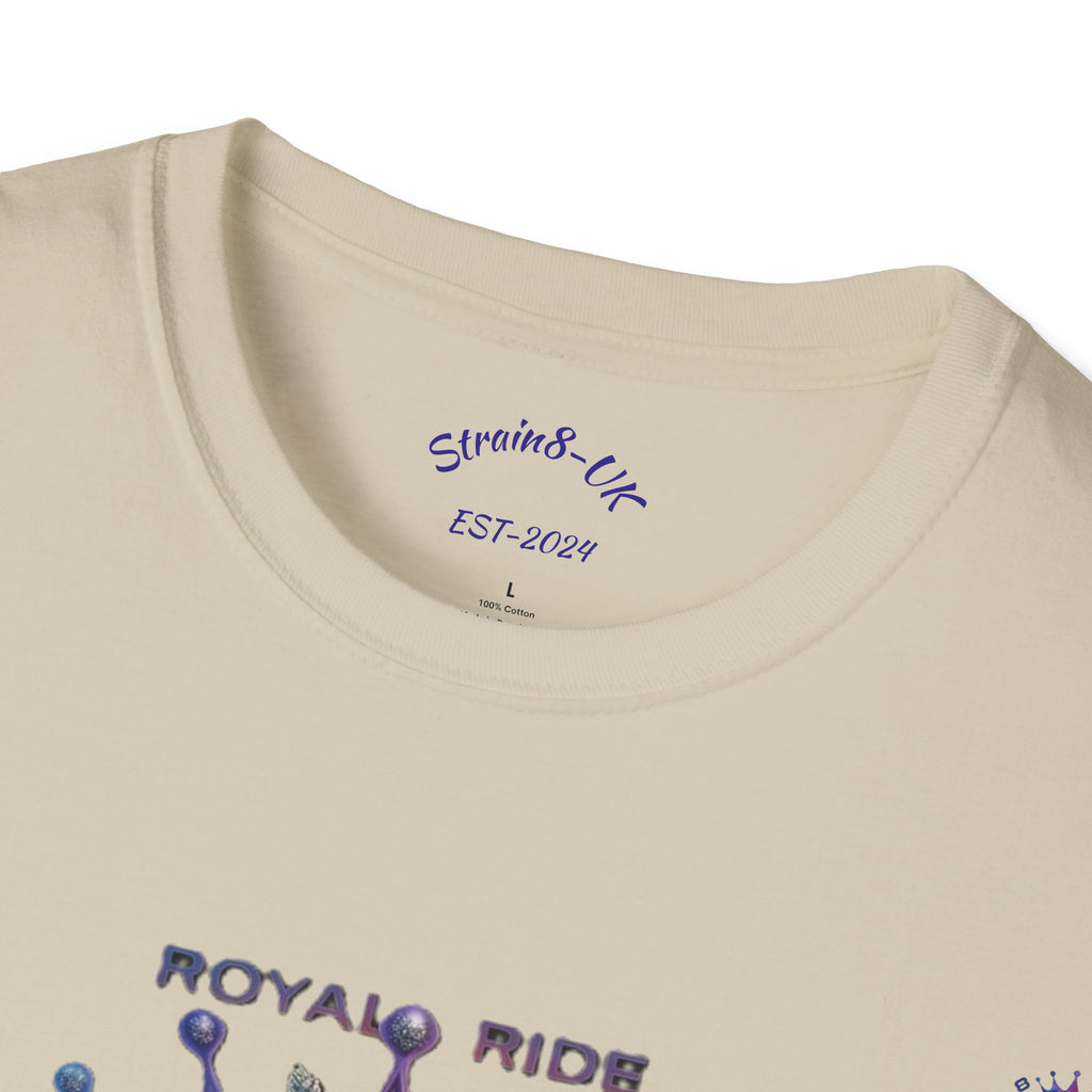 Royal Strain8-UK  Graphic T-Shirt — Bold Crowned "S8-UK" E-Bike Logo Tee