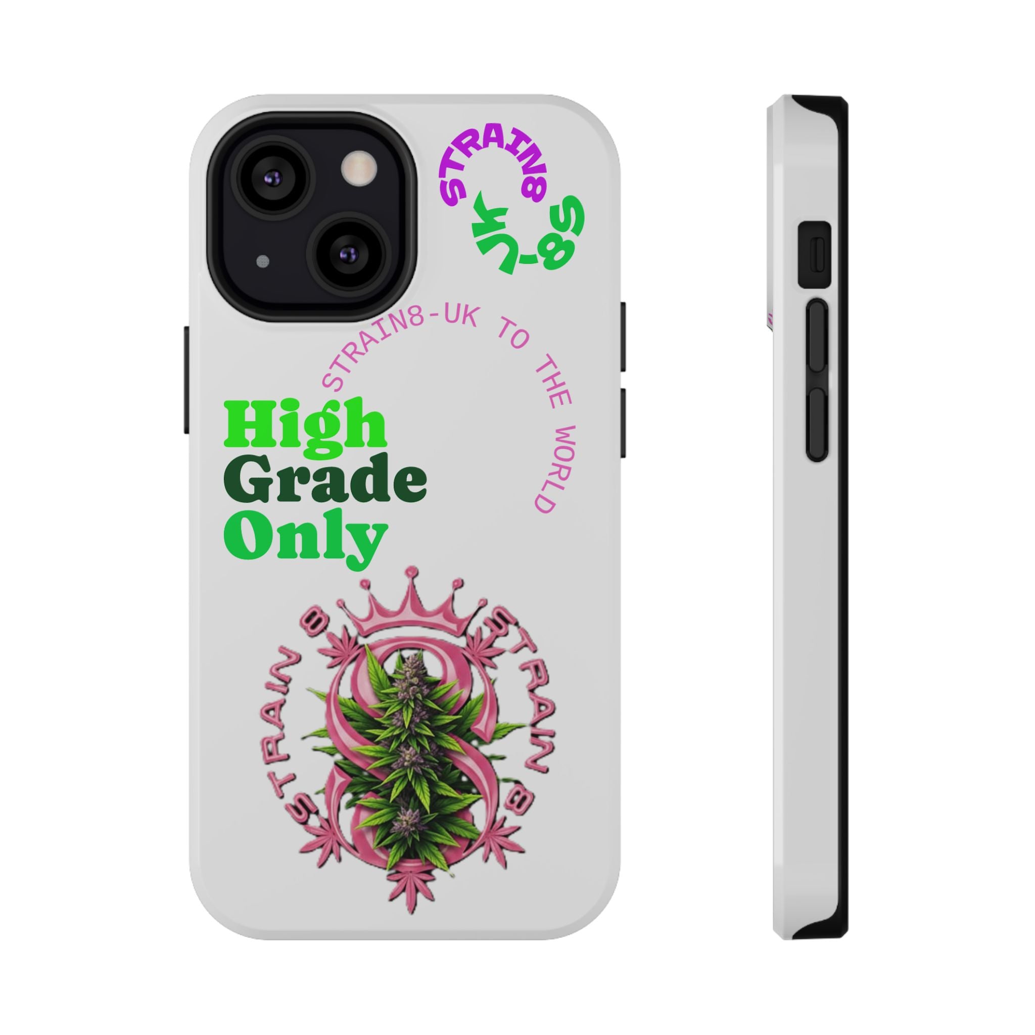 Impact-Resistant Phone Case —Strain8-UK  "High Grade Only"