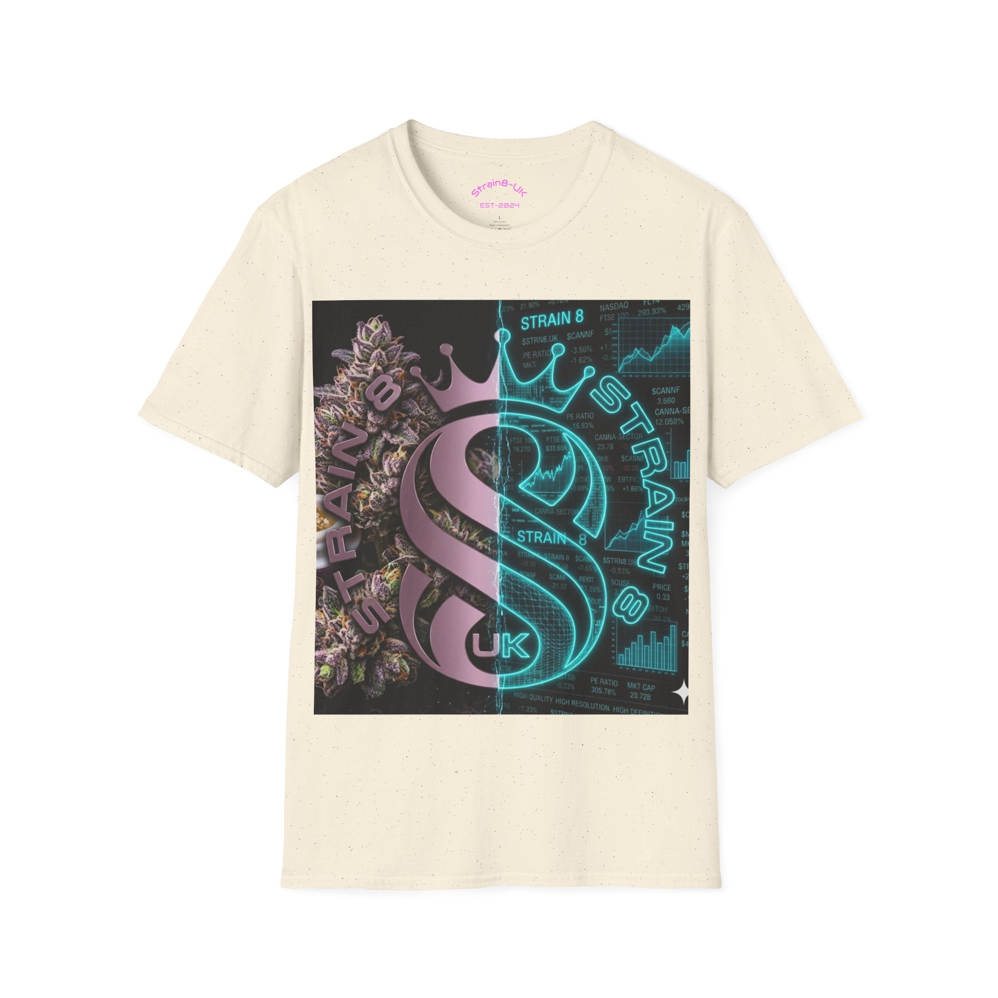 Unisex Strain8-UK Half X-RAY Style Softstyle T-Shirt