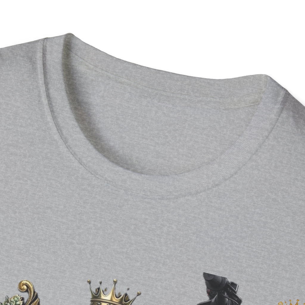 Motorcycle S8-UK Crown Graphic T-Shirt — Vintage Bike Emblem Tee