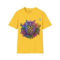 Strain8-UK T-Shirt — Vibrant Floral Design With Original Logo Graphic Tee