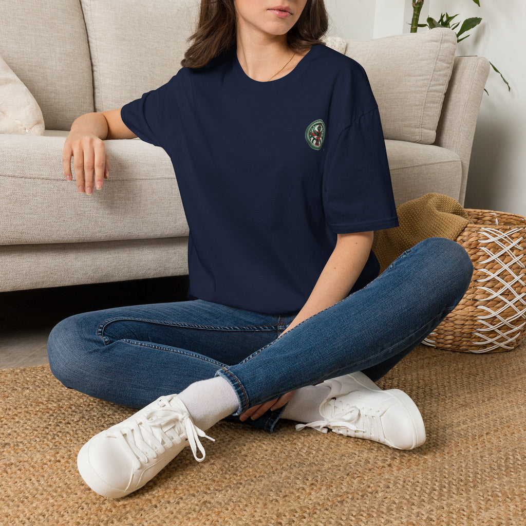 Strain8-UK Watch Face Design T‑Shirt — Nautical Travel Vibes In Emerald Green