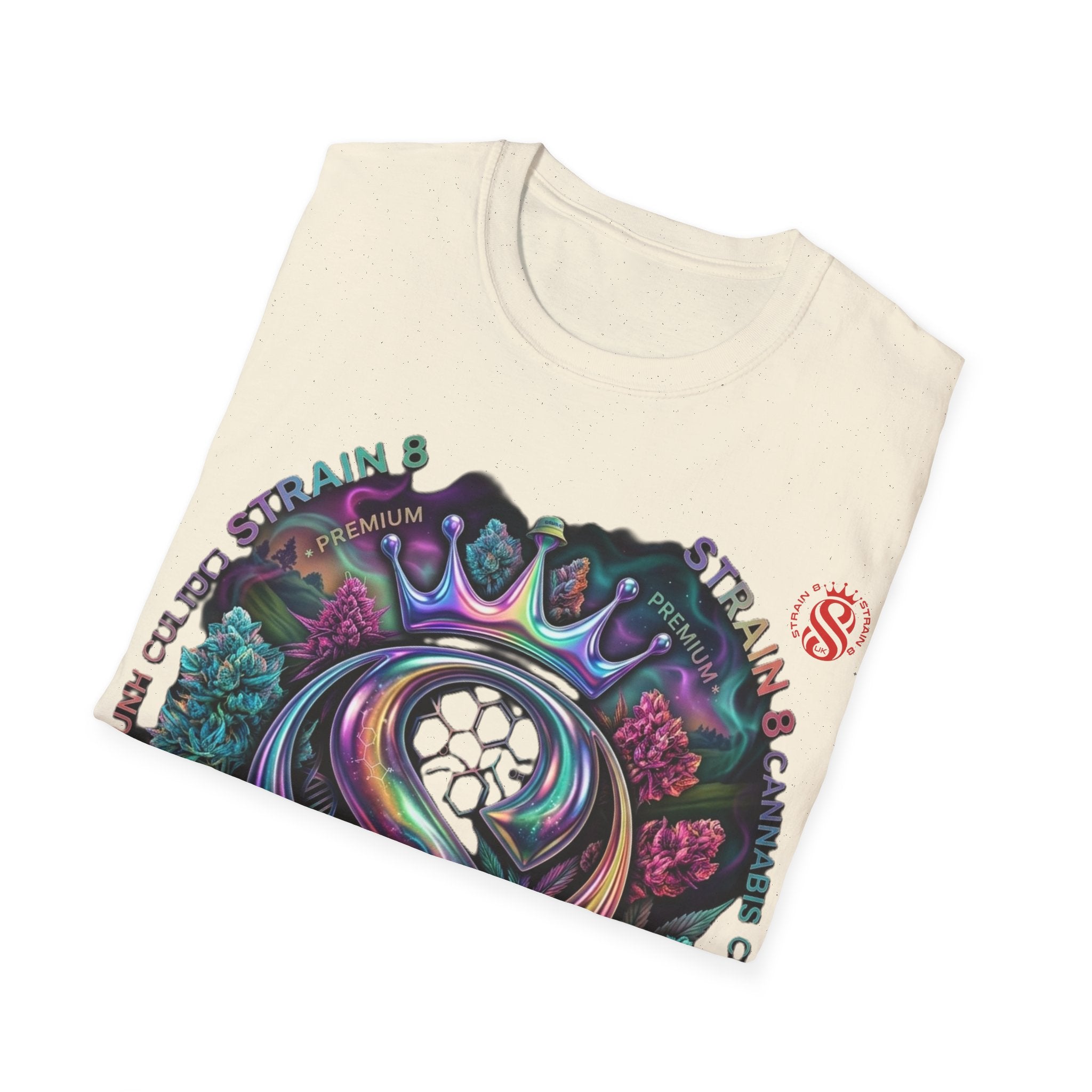 Unisex Softstyle Strain8-UK T-Shirt With Original Logo