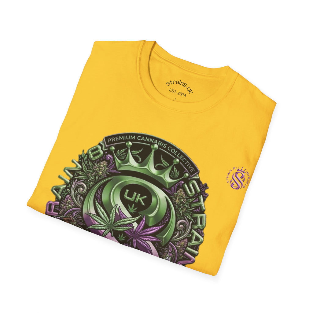 Strain8-UK Graffiti Cannabis/B-Boy Themed '8th Element' Graphic T-Shirt