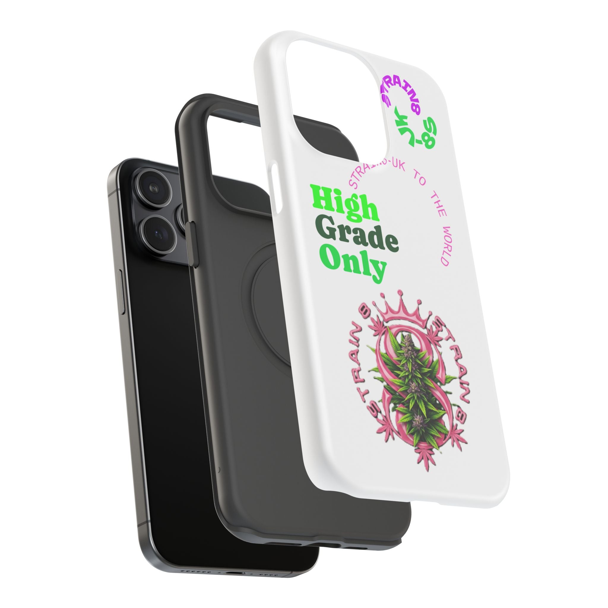 Impact-Resistant Phone Case —Strain8-UK  "High Grade Only"