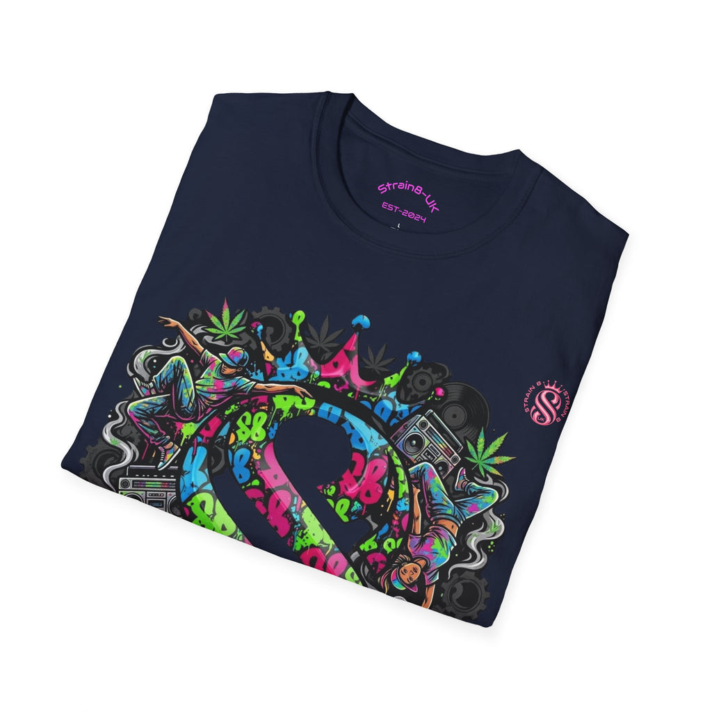 Ampersand Graphic Graffiti B-Boy T-Shirt — Colourful Street Art Design ("&" Culture)