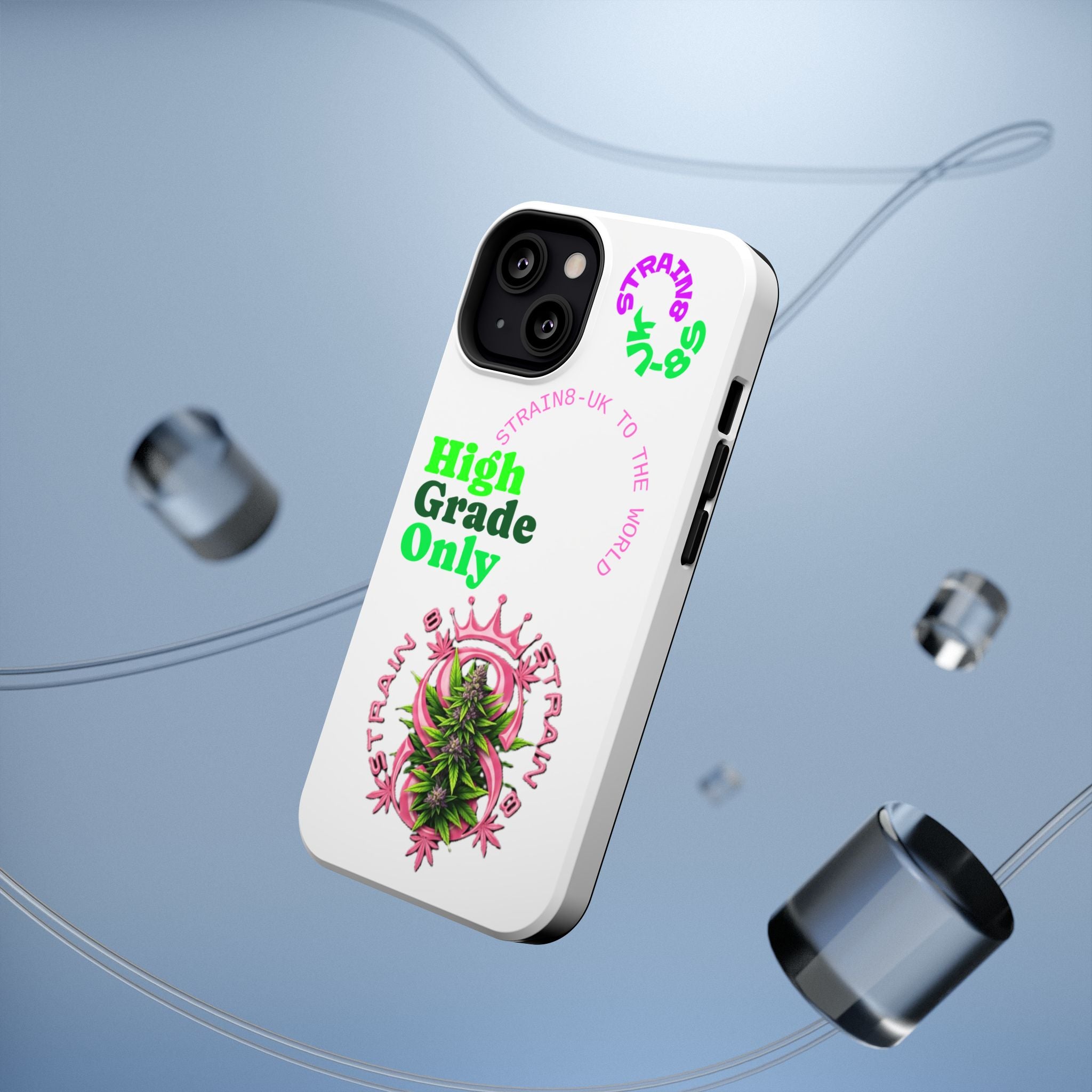 Impact-Resistant Phone Case —Strain8-UK  "High Grade Only"