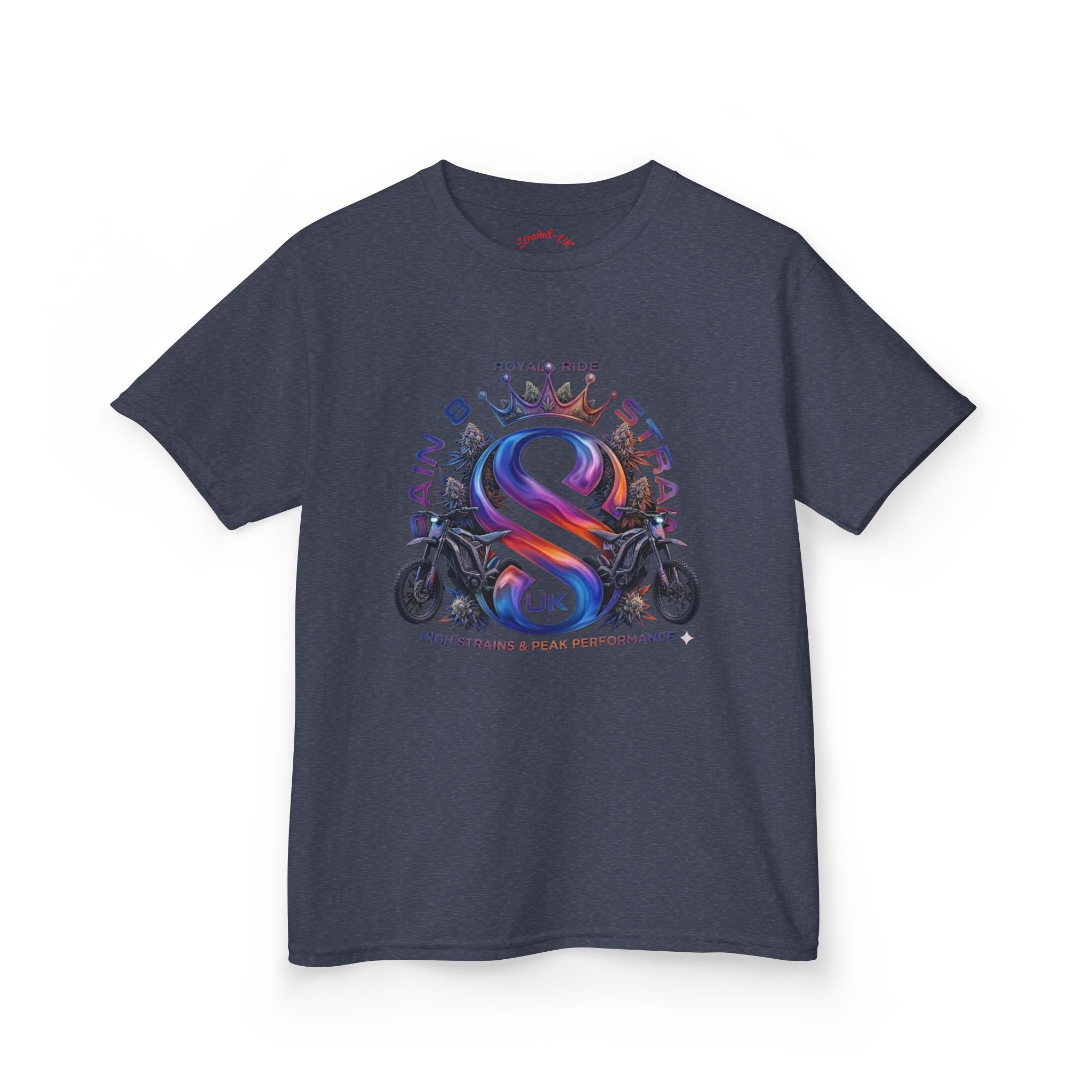 Kids E-Bike Team S8-UK Tee — E-Bike Motorcycle Graphic