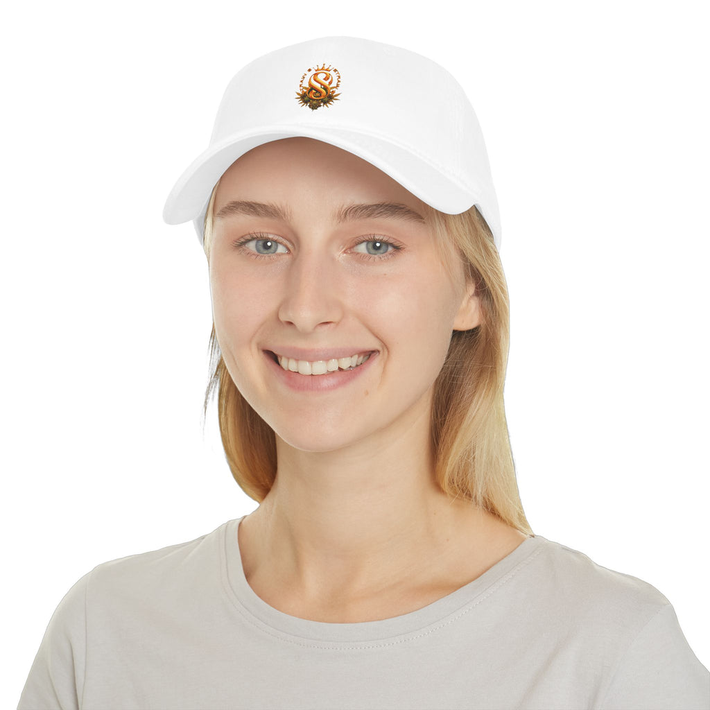 Strain8-UK metallic orange bud UK Baseball Cap
