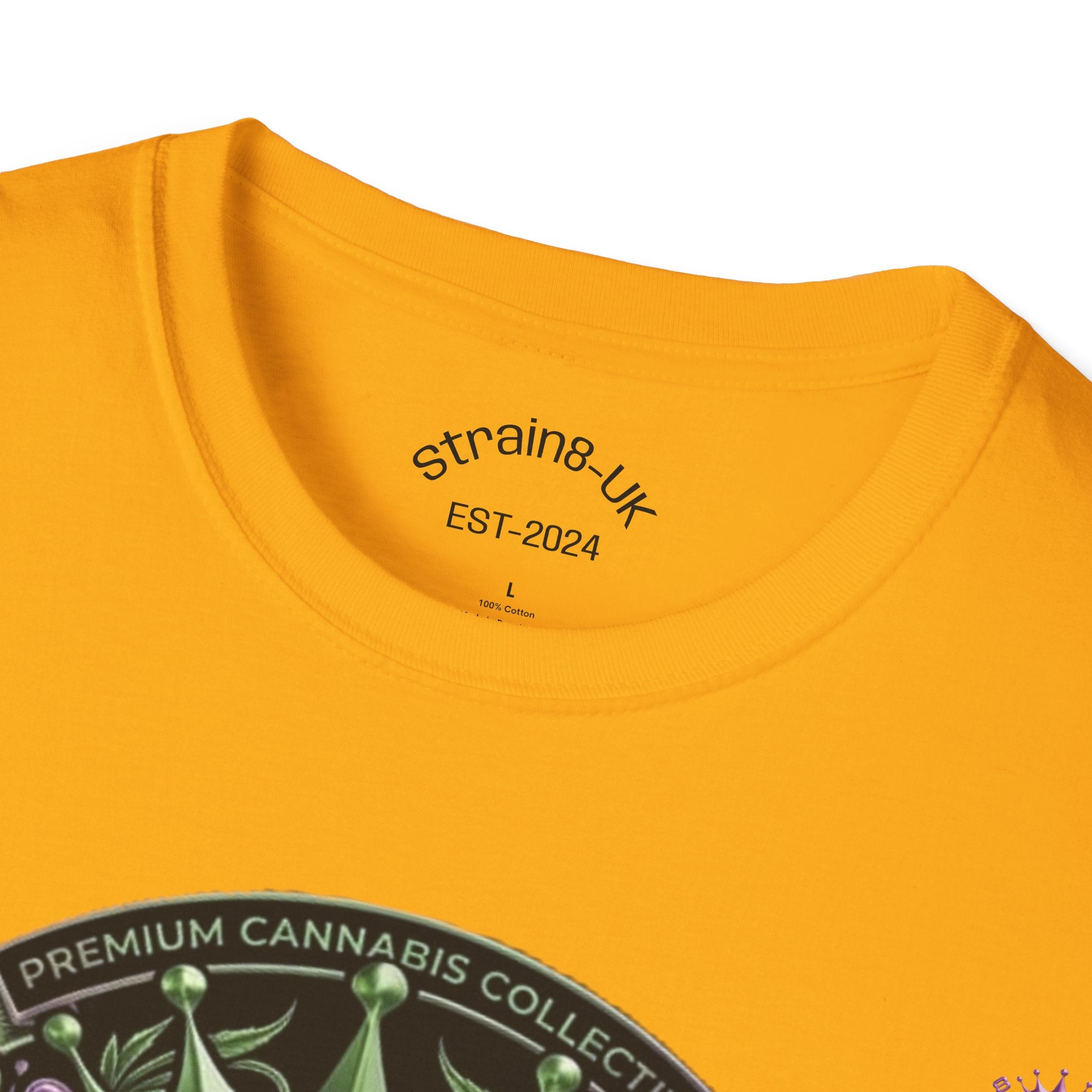 Strain8-UK Graffiti Cannabis/B-Boy Themed '8th Element' Graphic T-Shirt