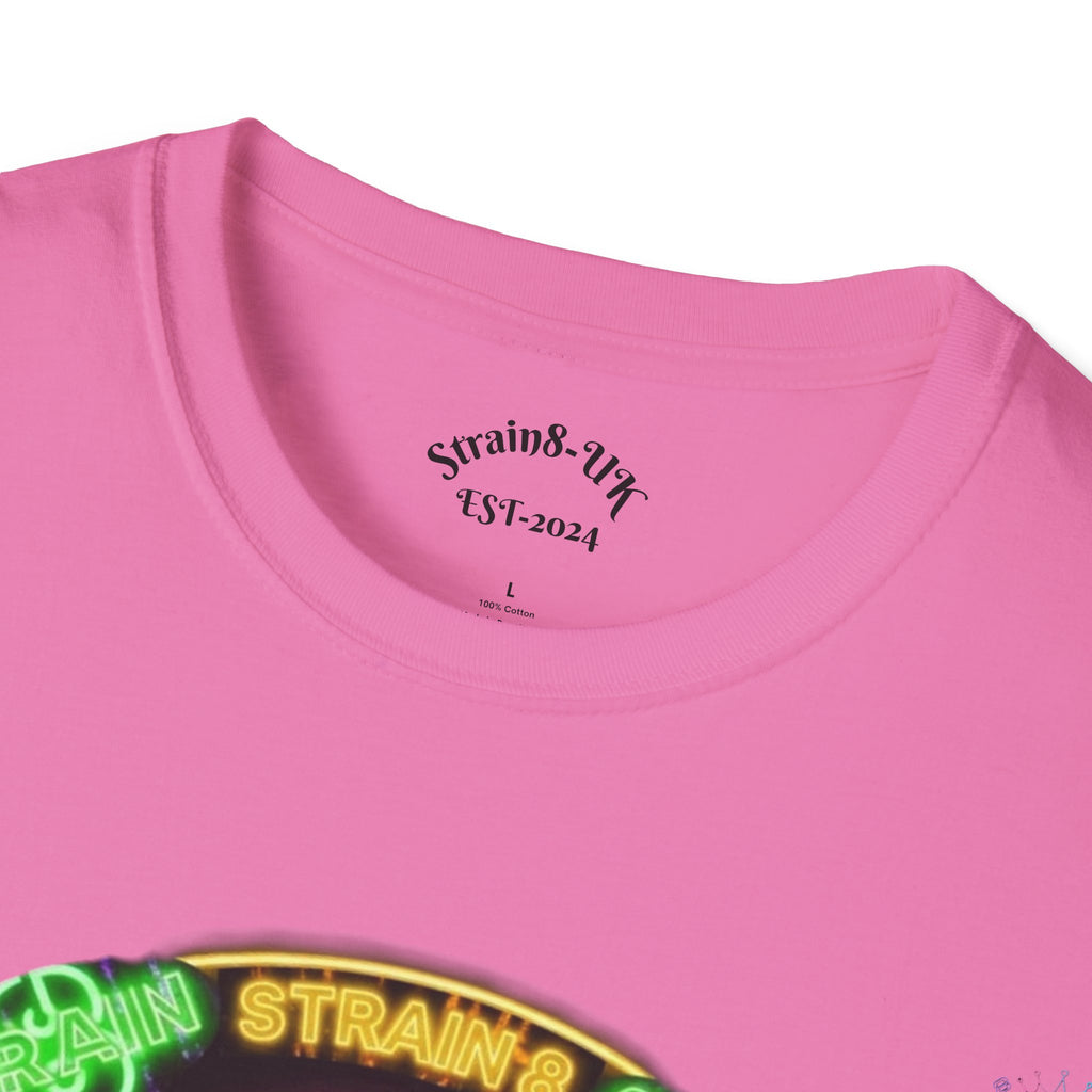 Psychedelic Dtrain8-UK Crowned Graphic T-Shirt