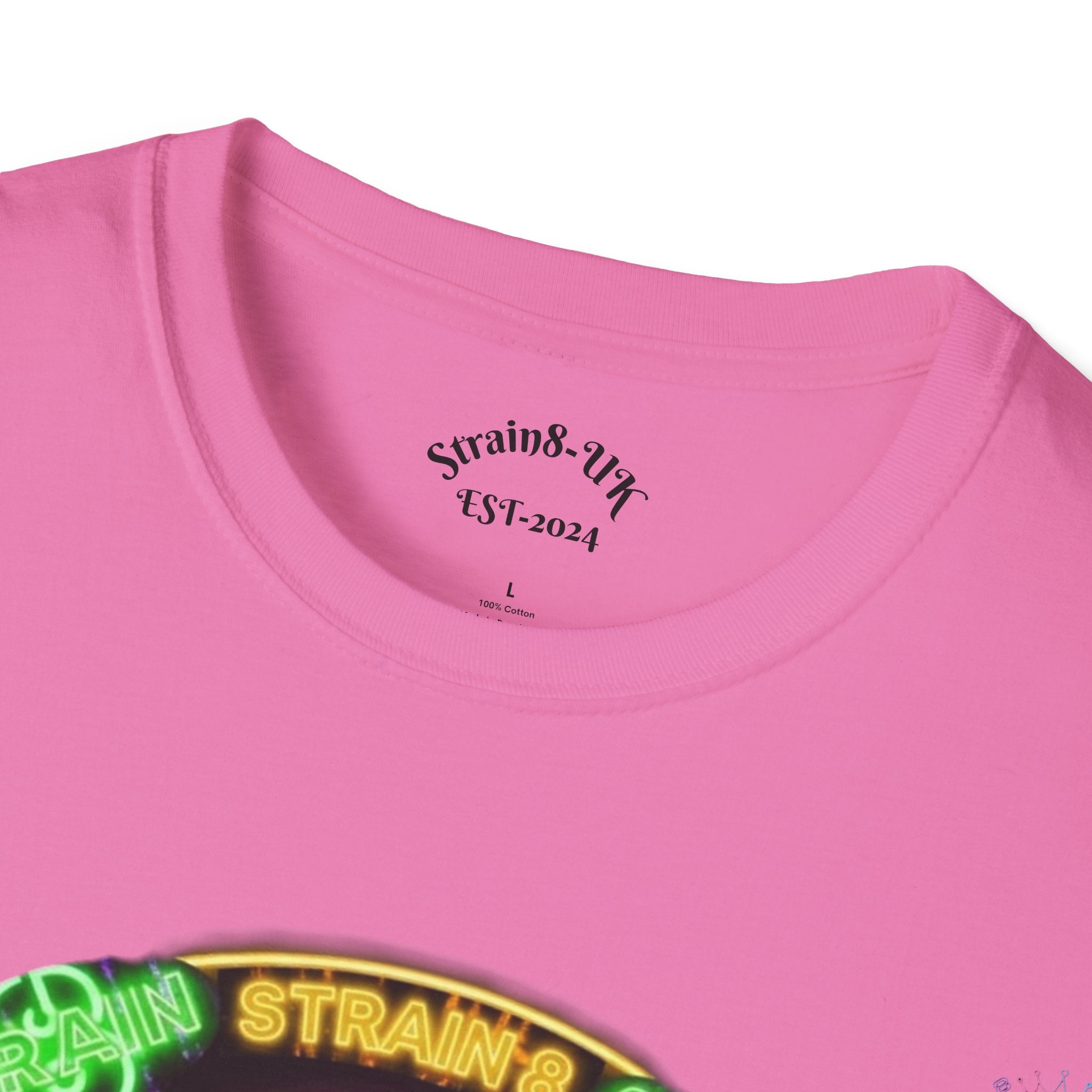 Psychedelic Dtrain8-UK Crowned Graphic T-Shirt
