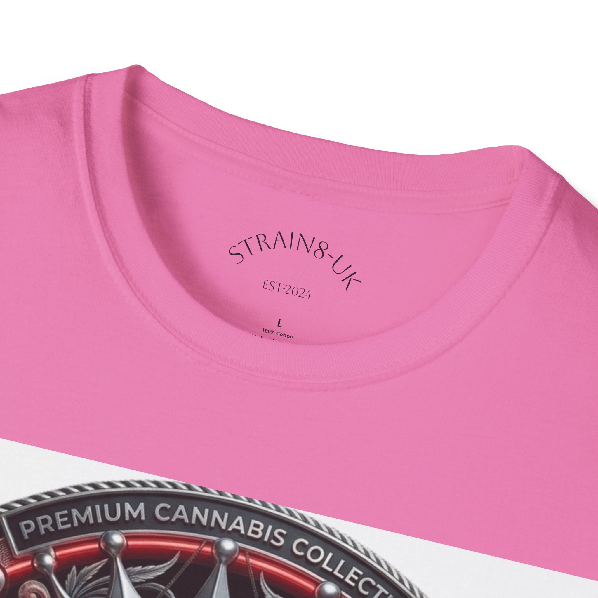 Strain8-UK  Audio Speaker Logo build Graphic T-Shirt