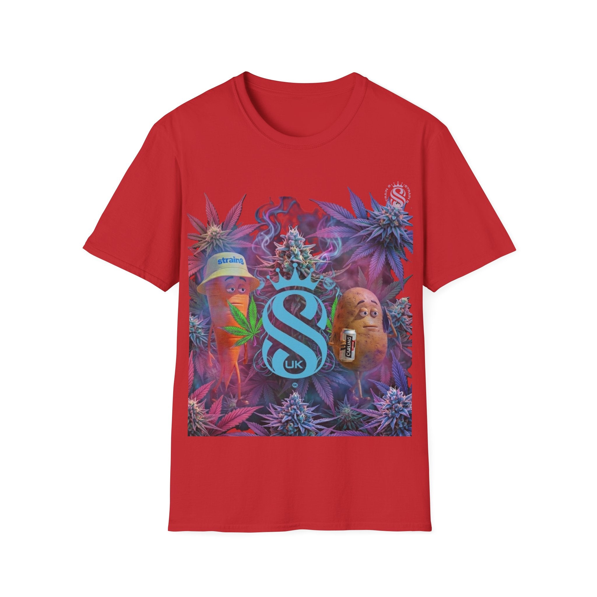 Psychedelic Ted&Fred Cannabis Collage Style TShirt