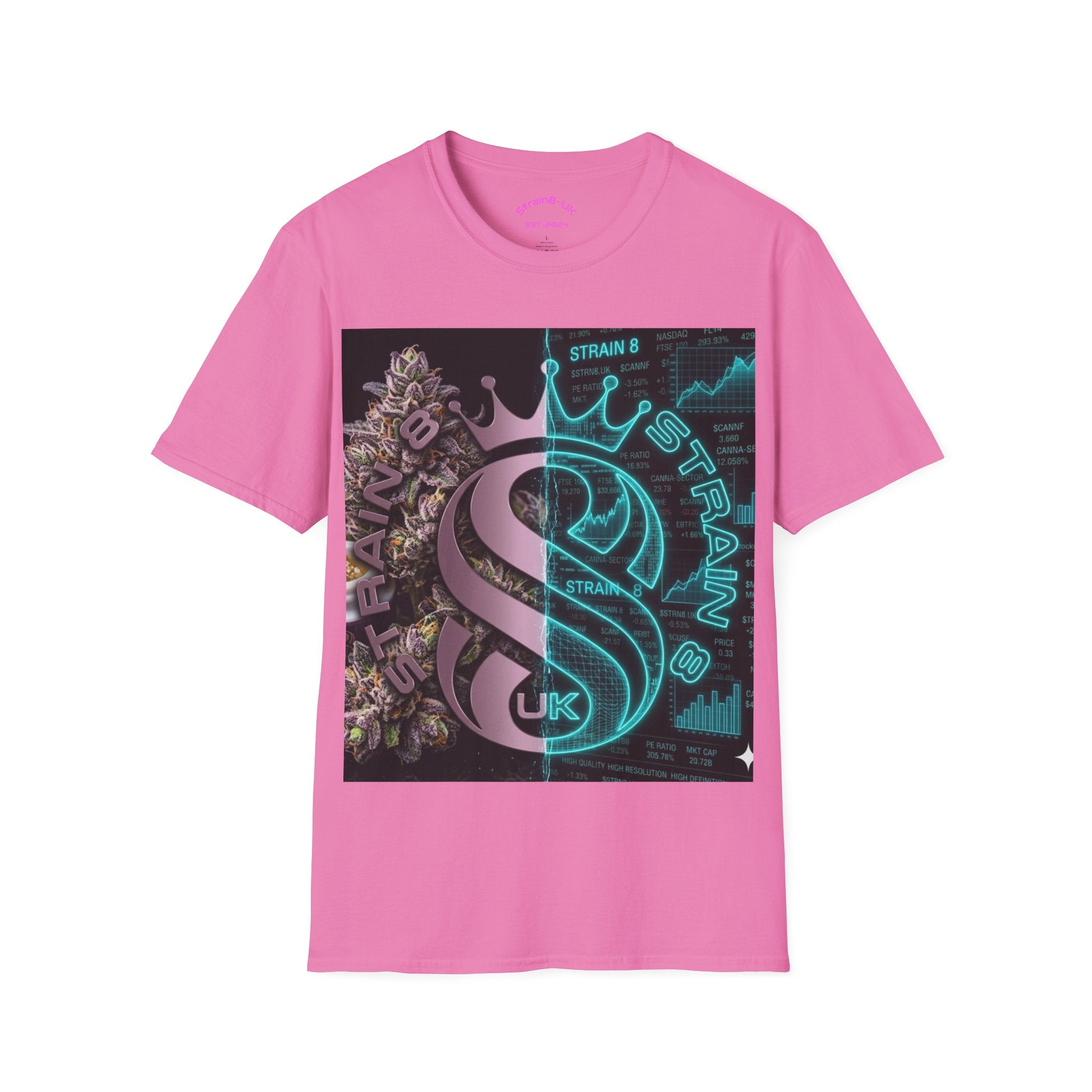 Unisex Strain8-UK Half X-RAY Style Softstyle T-Shirt