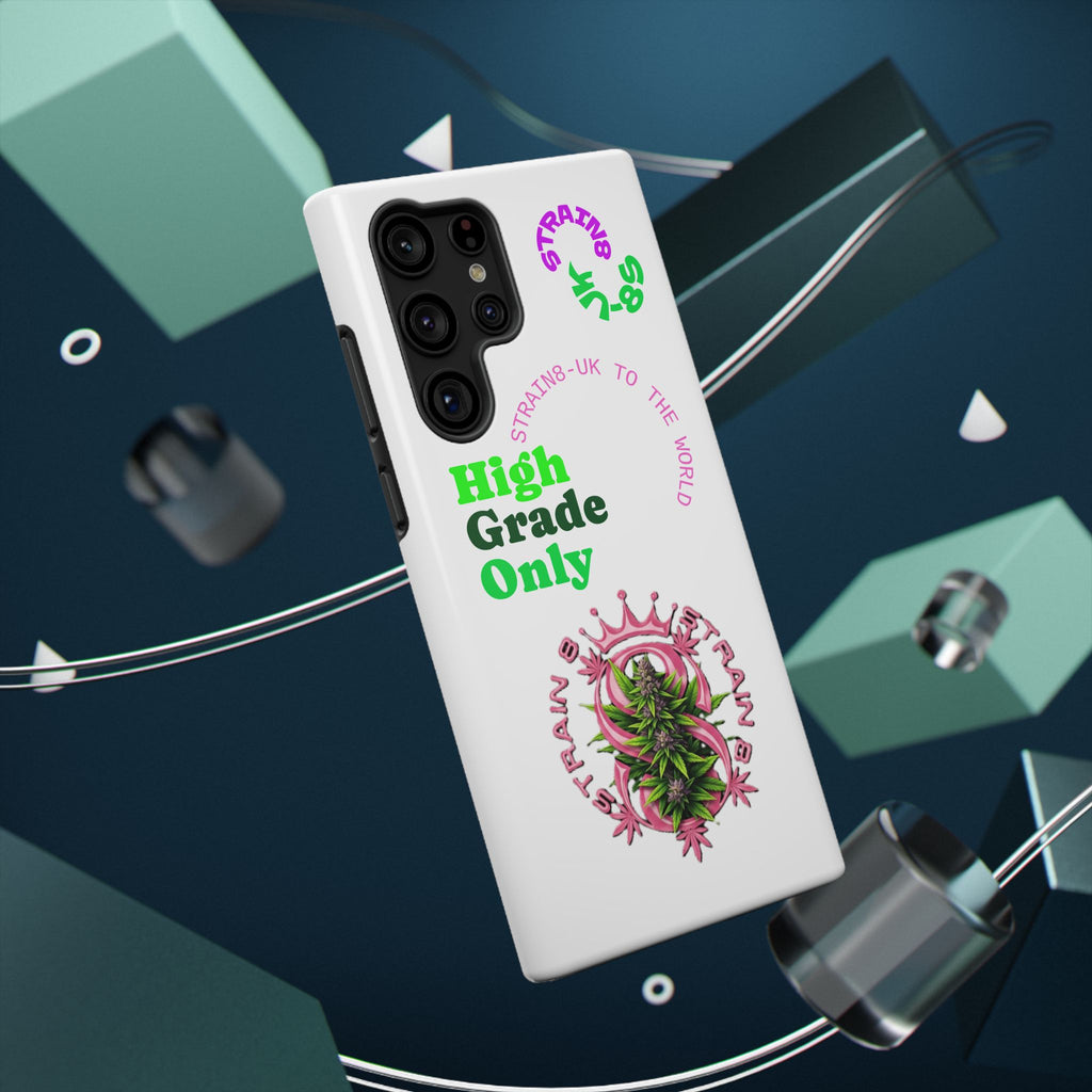 Impact-Resistant Phone Case —Strain8-UK  "High Grade Only"