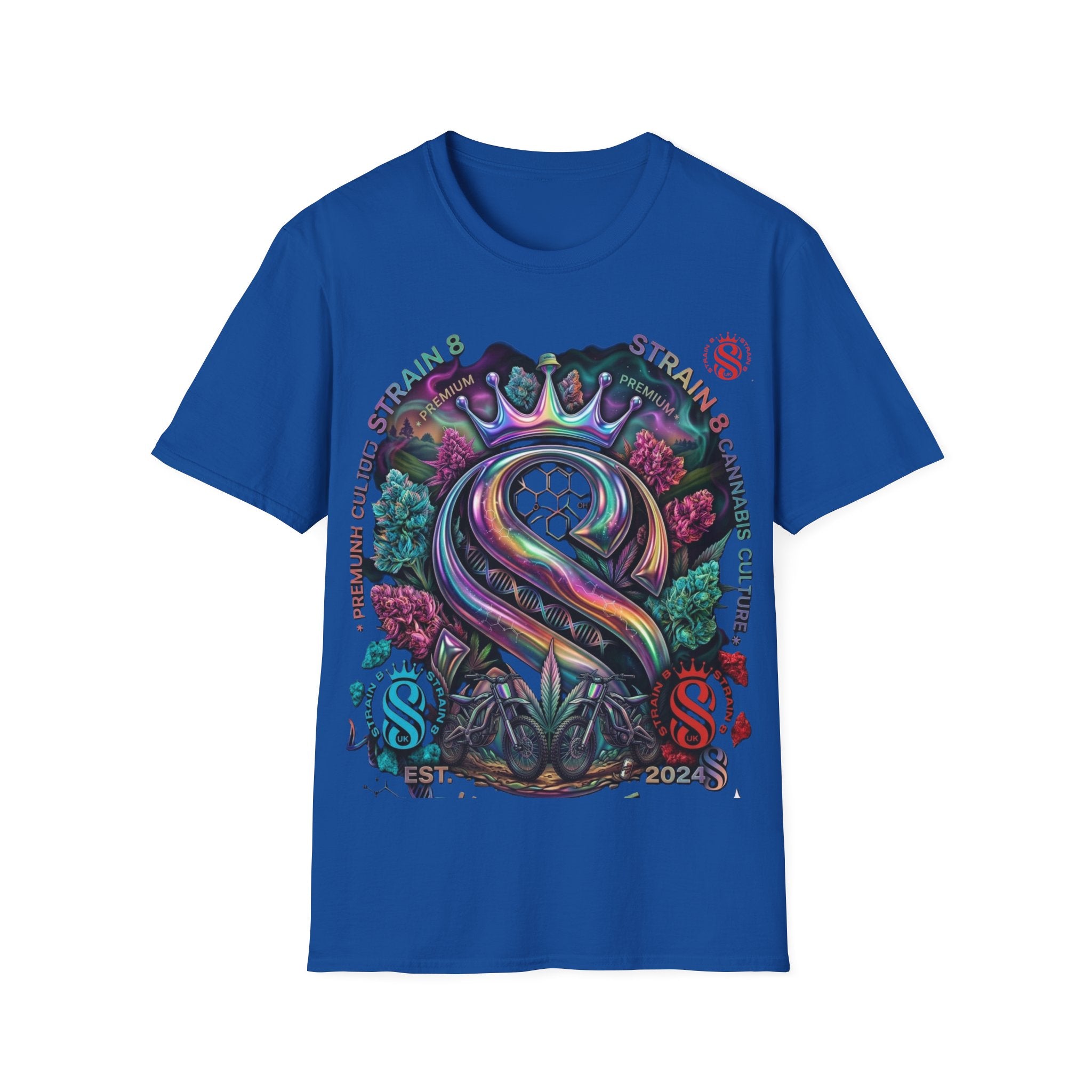 Unisex Softstyle Strain8-UK T-Shirt With Original Logo
