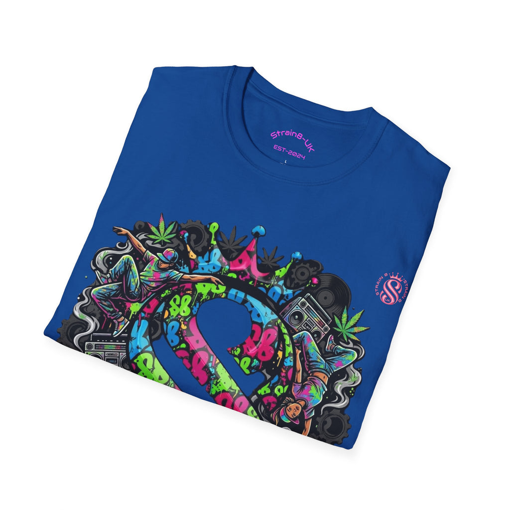 Ampersand Graphic Graffiti B-Boy T-Shirt — Colourful Street Art Design ("&" Culture)