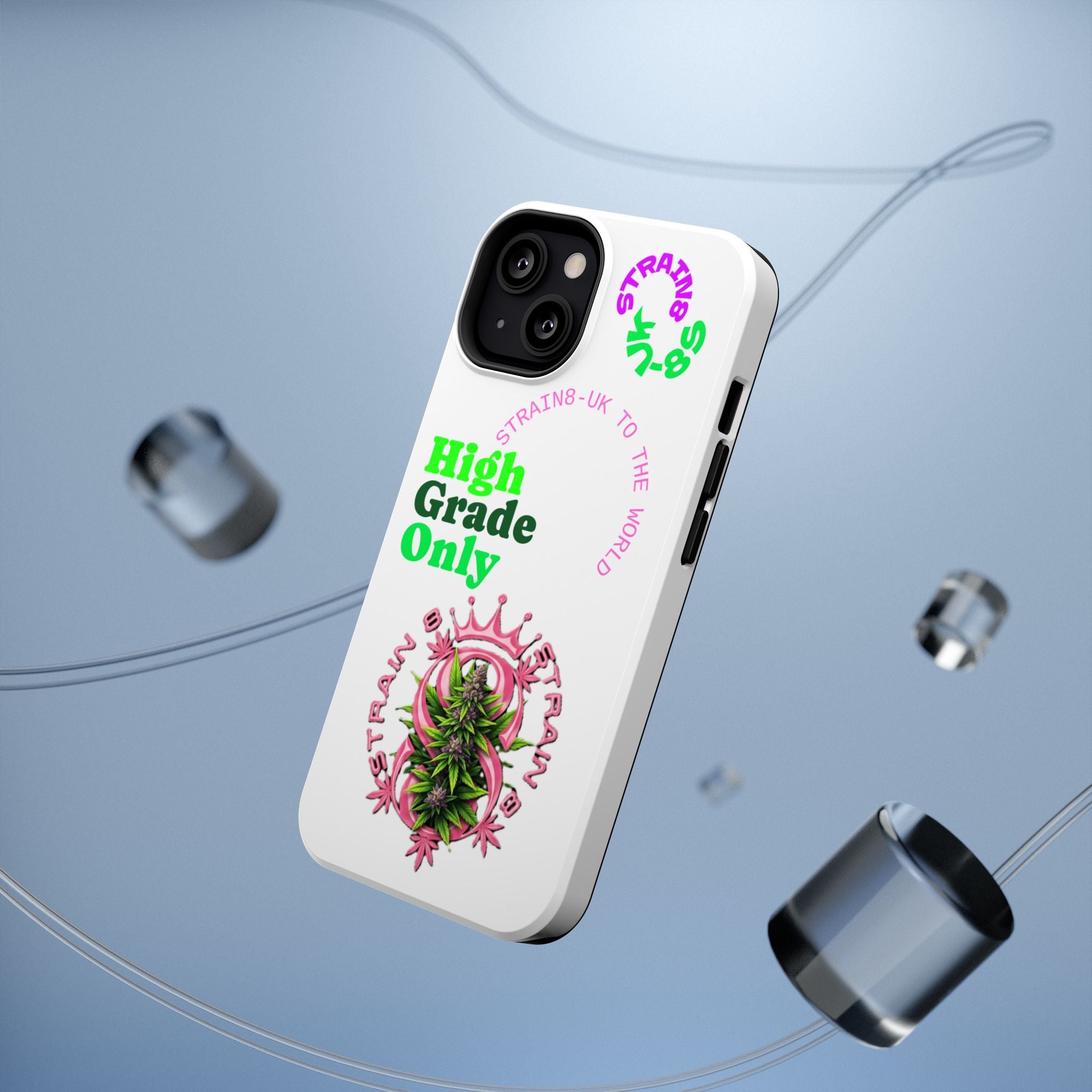 Impact-Resistant Phone Case —Strain8-UK  "High Grade Only"