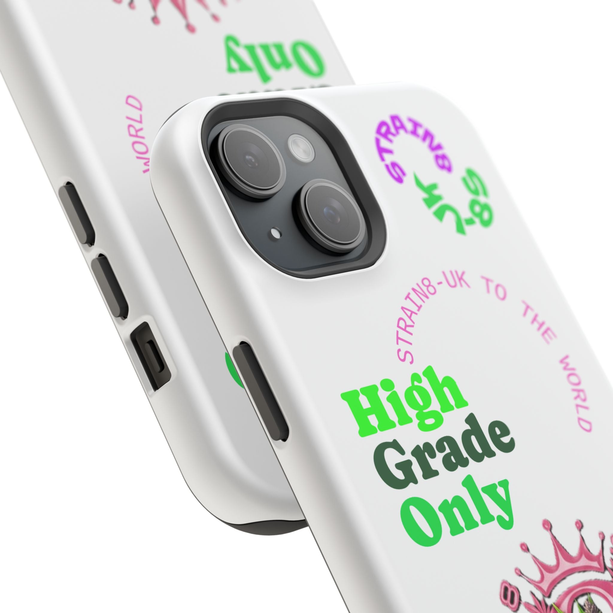 Impact-Resistant Phone Case —Strain8-UK  "High Grade Only"