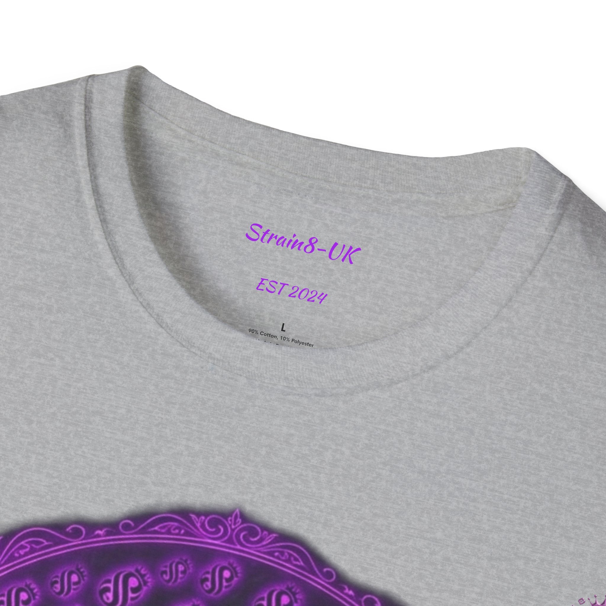 Reign Supreme Purple Medallion T-Shirt — Reign Supreme Est. 2024 Graphic Tee
