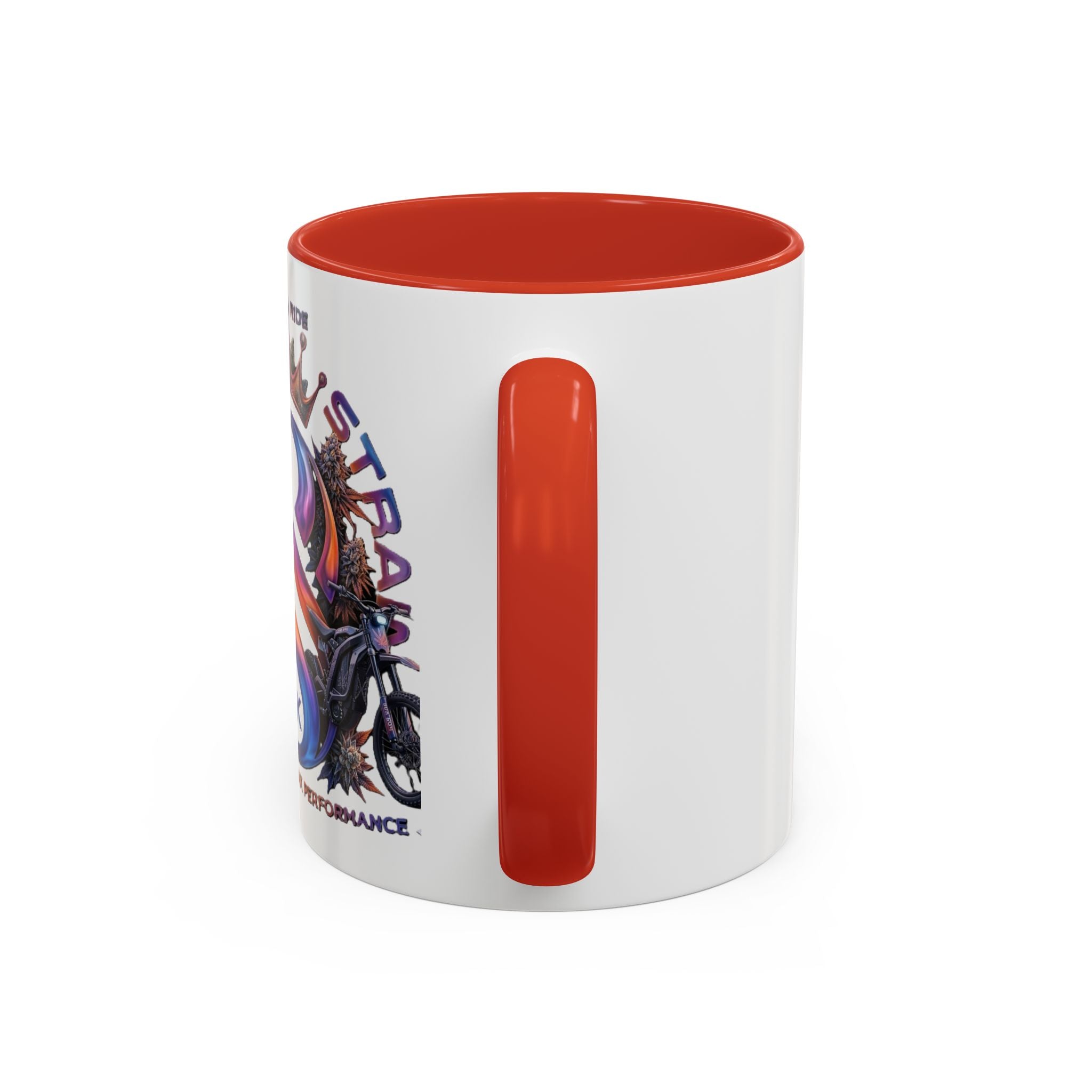 Royal Ride Strain8-UK Accent Coffee Mug – E-Bike Logo 11/15oz