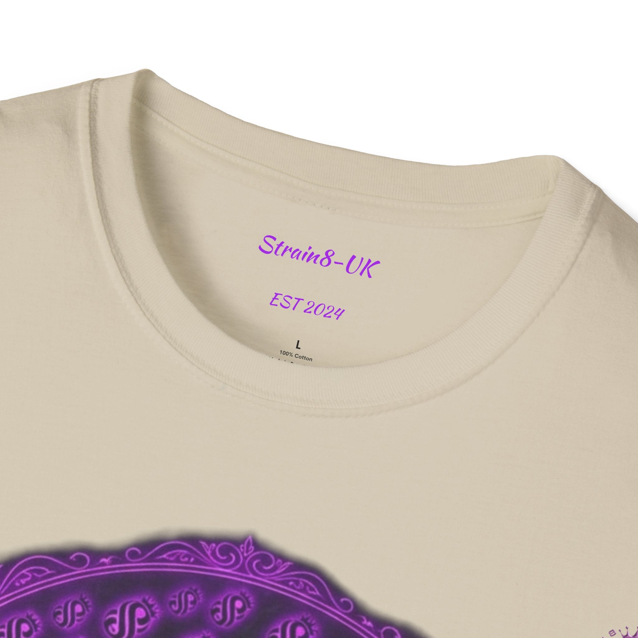 Reign Supreme Purple Medallion T-Shirt — Reign Supreme Est. 2024 Graphic Tee