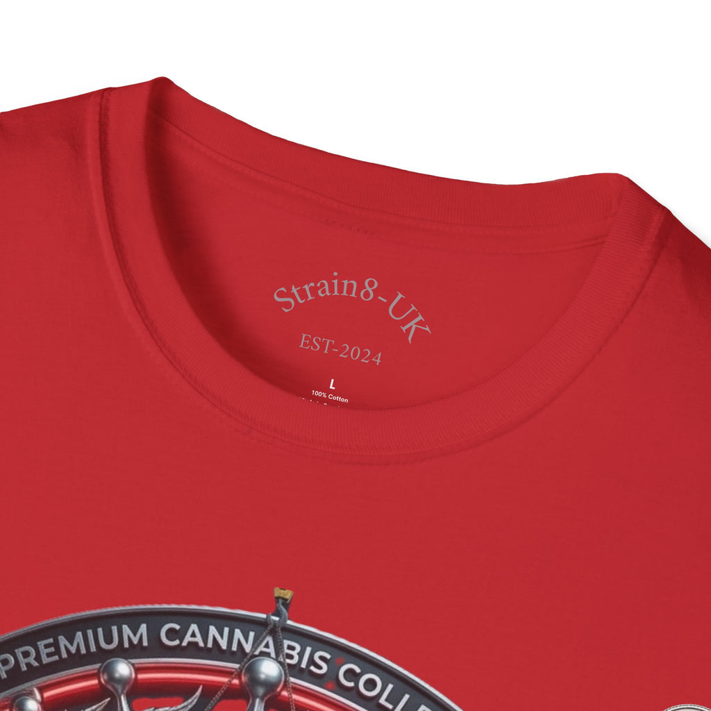 Strain8-UK Under construction T-Shirt — S8-UK in design Crest Design