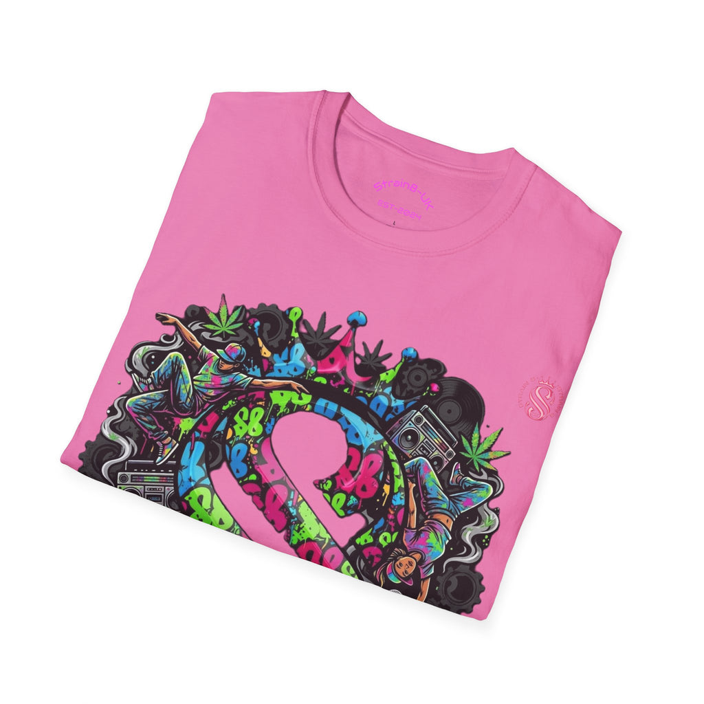 Ampersand Graphic Graffiti B-Boy T-Shirt — Colourful Street Art Design ("&" Culture)