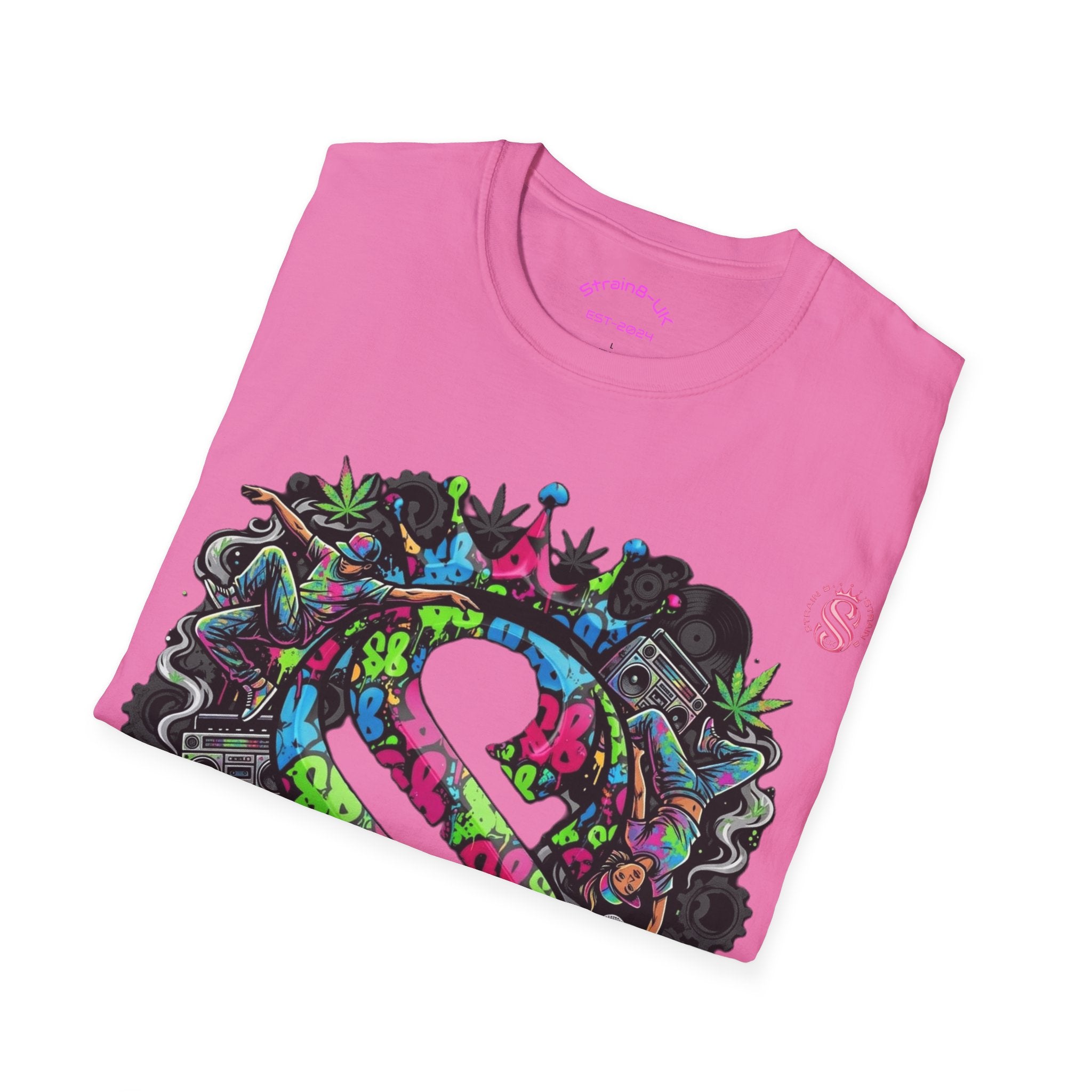 Ampersand Graphic Graffiti B-Boy T-Shirt — Colourful Street Art Design ("&" Culture)