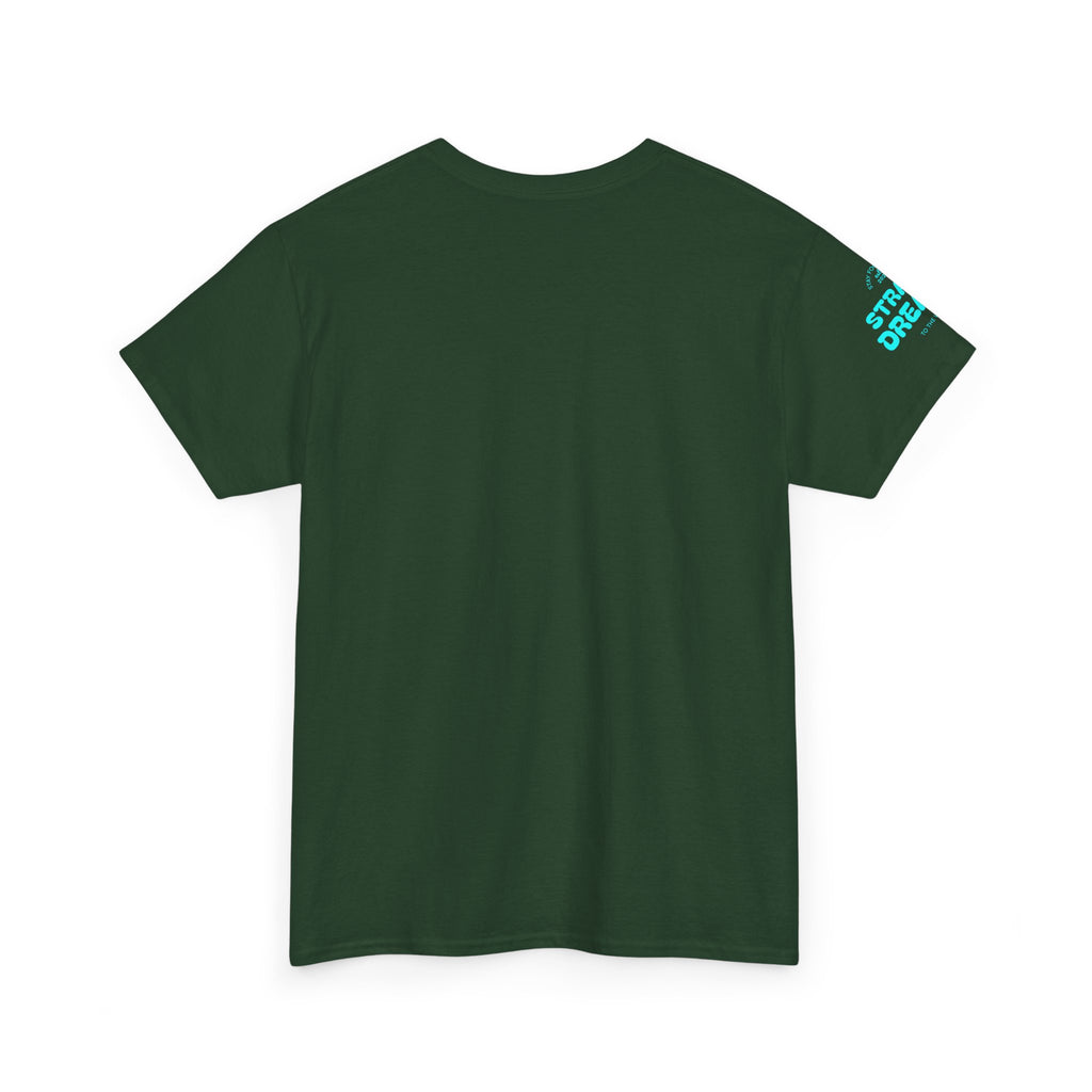 Strain8-UK T-Shirt — "High Altitude Strains" Hot Air Balloon Tree Graphic Tee