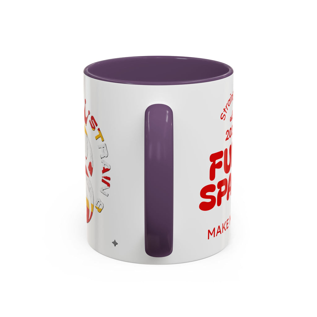 Strain8-UK Fully Spanglish Pride Accent Coffee Mug — 'Soy Español' Crown Monogram (11/15oz)