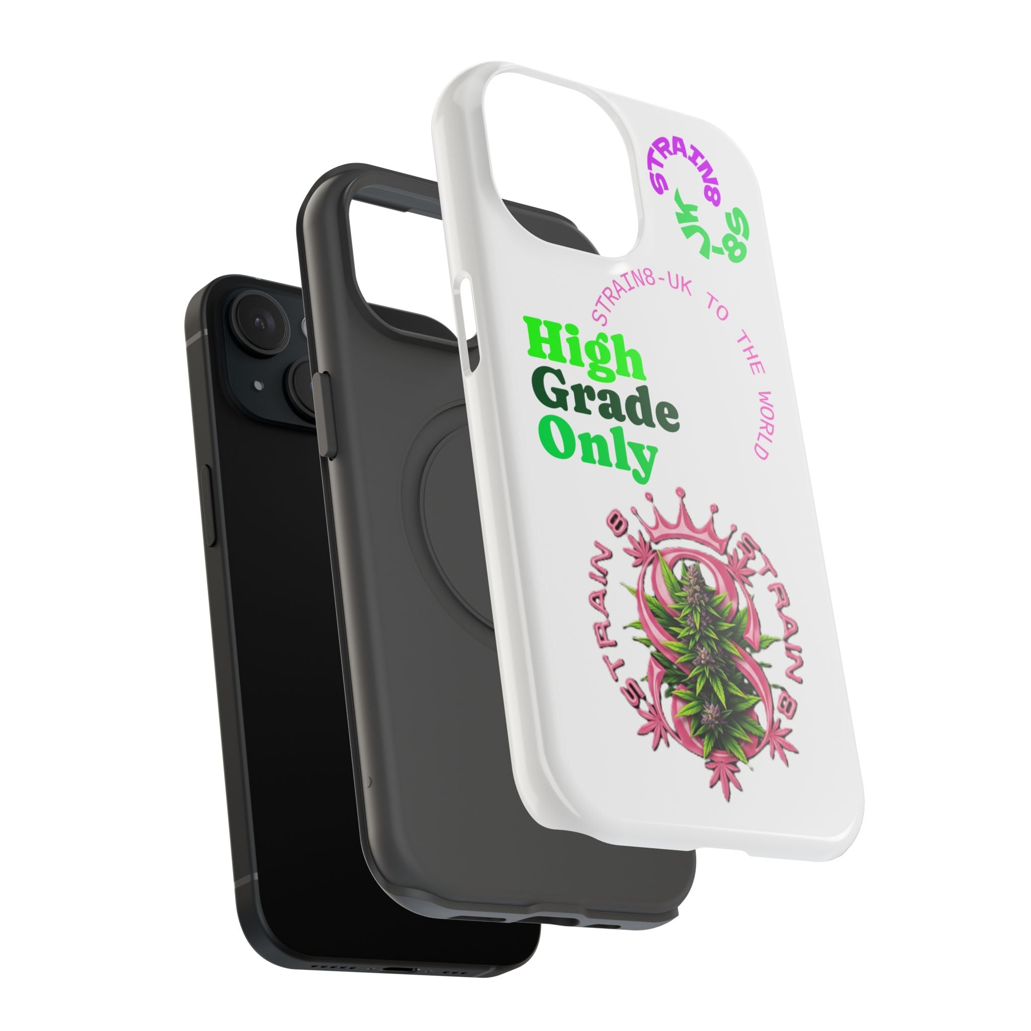 Impact-Resistant Phone Case —Strain8-UK  "High Grade Only"