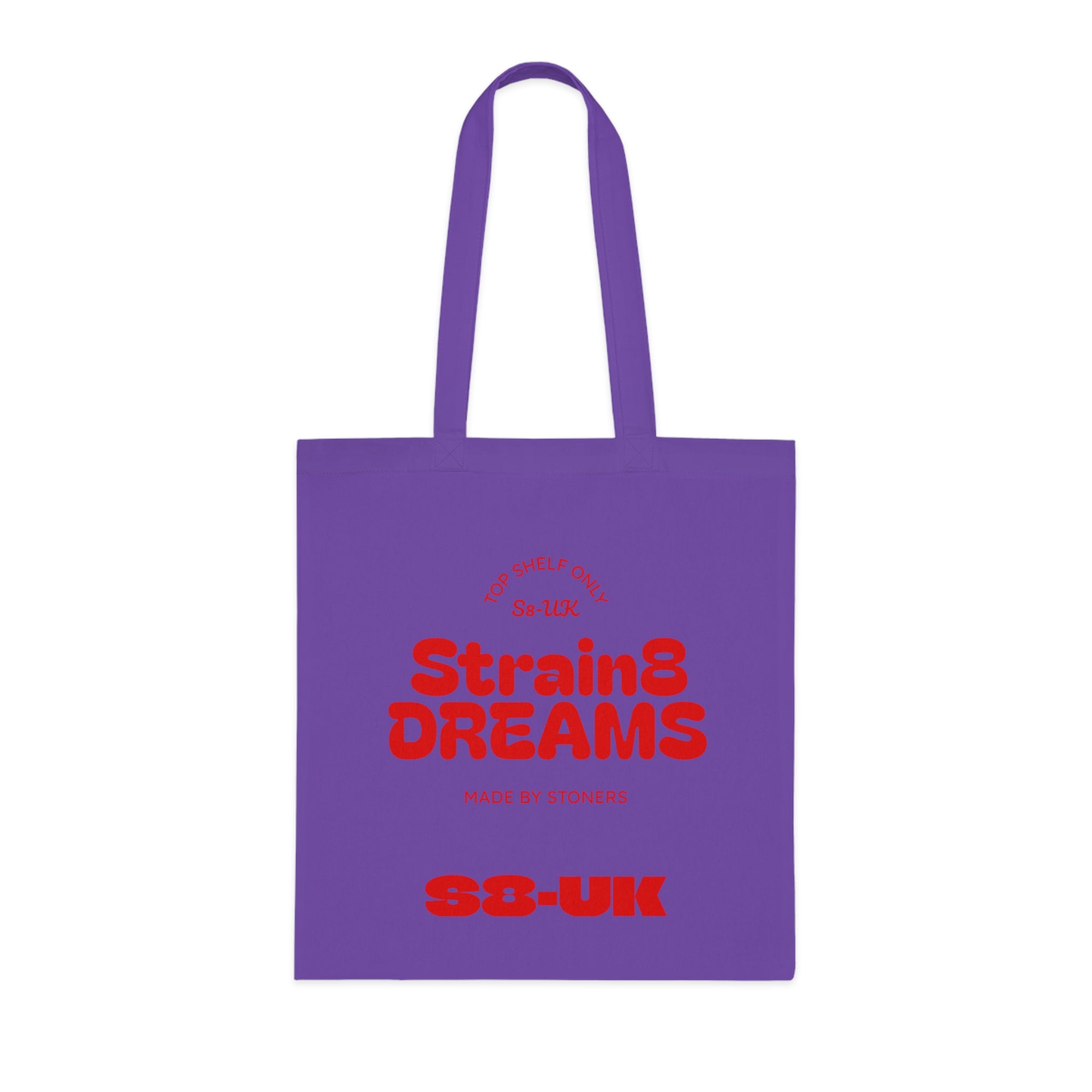 Strain8 Dreams Cotton Tote — S8-UK Logo Eco Bag