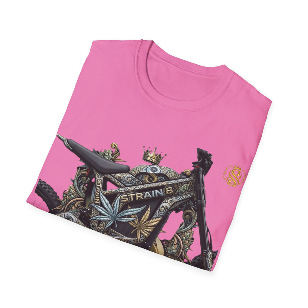 Motorcycle S8-UK Crown Graphic T-Shirt — Vintage Bike Emblem Tee