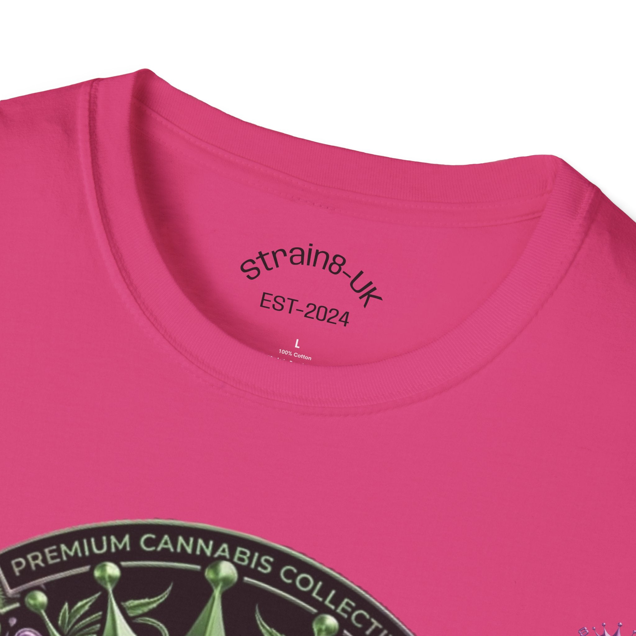 Strain8-UK Graffiti Cannabis/B-Boy Themed '8th Element' Graphic T-Shirt
