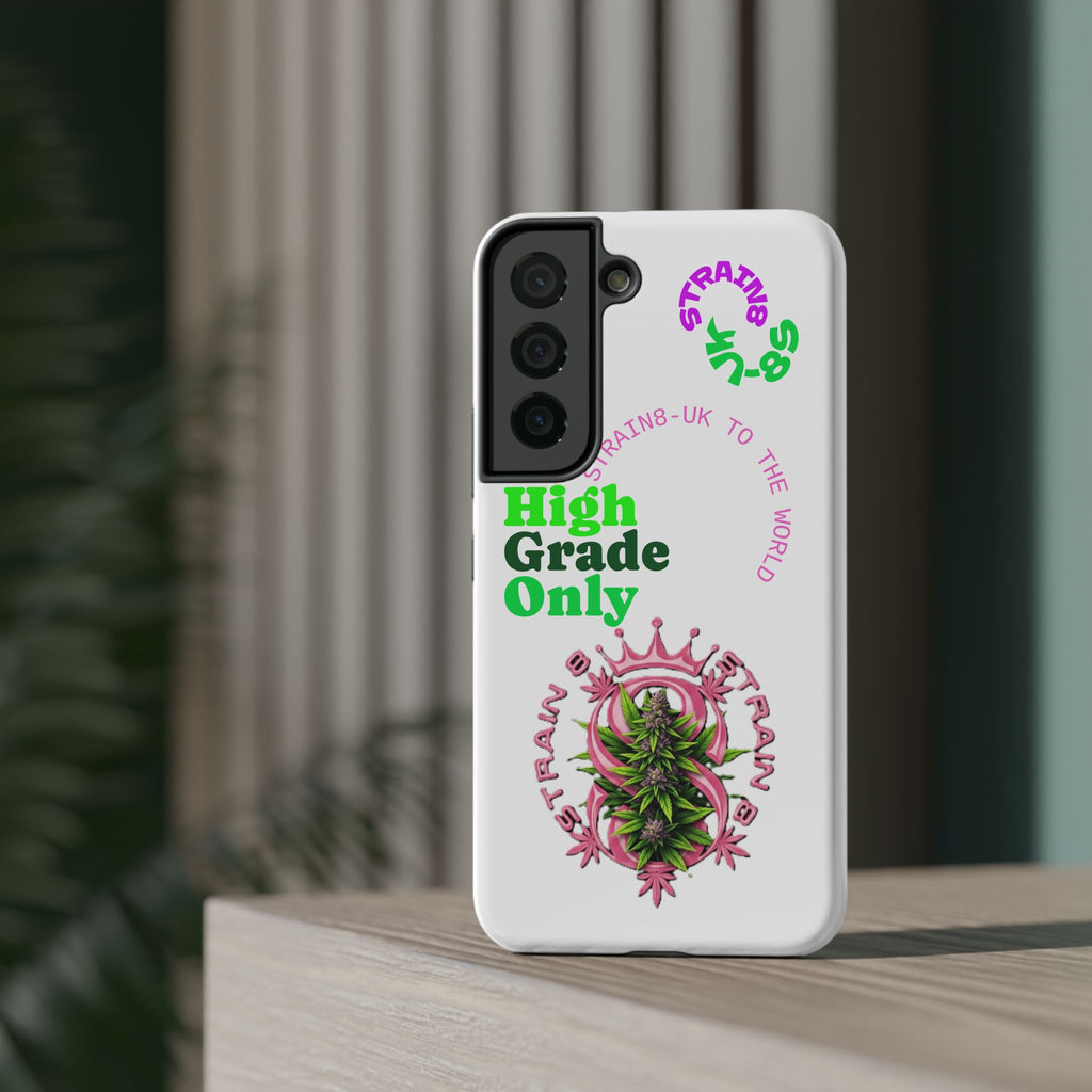 Impact-Resistant Phone Case —Strain8-UK  "High Grade Only"